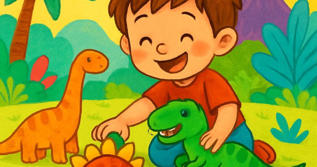 Pomysły na prezent dla małego fana dinozaurów
