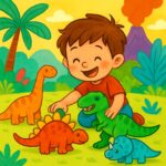Pomysły na prezent dla małego fana dinozaurów